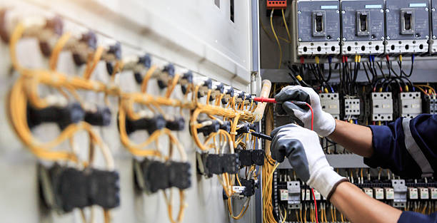 Professional Electrician technician working in Louisburg, KS